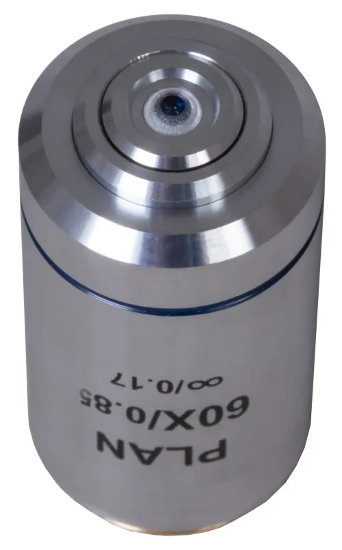 a fotón:  Levenhuk MED 60x végtelen-plan-akromatikus objektív,  4