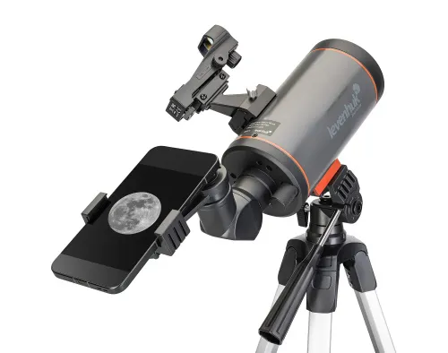 a fényképen:  Levenhuk Kelvin Nova PLUS MAK 70/750 fotóteleszkóp,  8