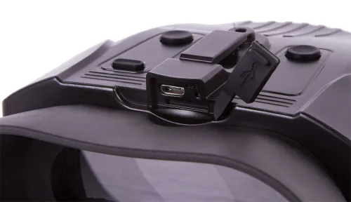 a fényképen:  Bresser 1–2x digitális éjjellátó távcső, fejre rögzíthető,  10