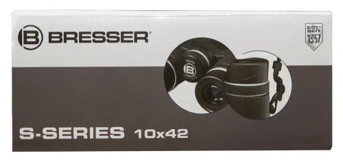 a fényképen:  Bresser S-Series 10x42 kétszemes távcső,  17