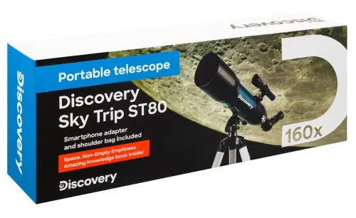 a fotón:  Levenhuk Discovery Sky Trip ST80 teleszkóp és könyv,  18