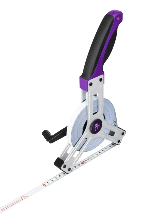 a képen:  Ermenrich Reel SX50 földmérő mérőszalag,  5