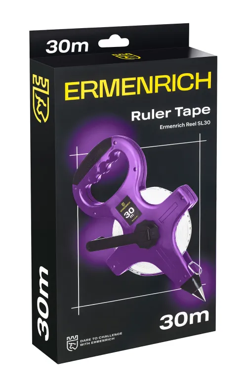 a fotón:  Ermenrich Reel SL30 földmérő mérőszalag,  6