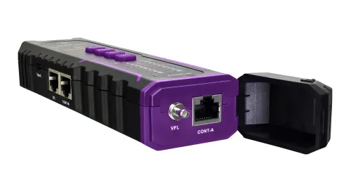 a fényképen:  Ermenrich NetGeeks NP50 multifunkcionális kábeltesztelő,  9