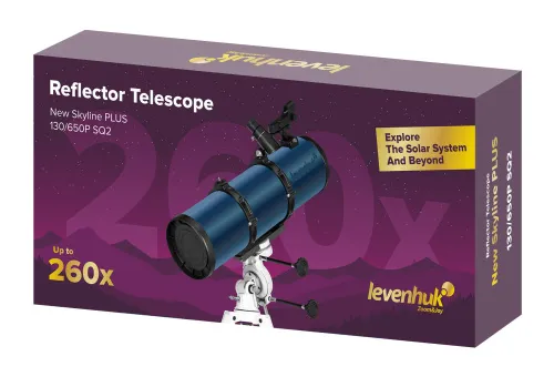 a fotón:  Levenhuk New Skyline PLUS 130/650P SQ2 teleszkóp,  2