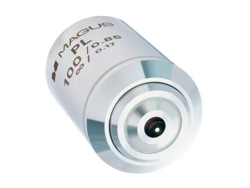 a fotón:  MAGUS SF100 DRY 100х/0,80 Plan Pol ∞/0,17 objektív,  3