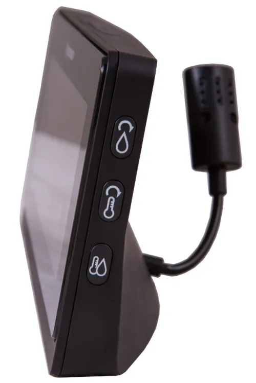 a képen:  Bresser Temeo Life színes kijelzős időjárás állomás, fekete,  5