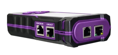 a fényképen:  Ermenrich NetGeeks NP50 multifunkcionális kábeltesztelő,  7