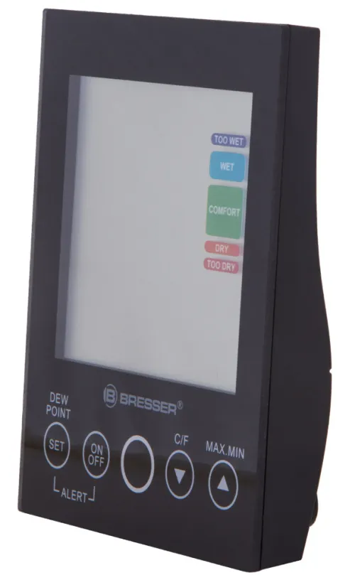 a fotón:  Bresser penészedés-riasztó higrométer, fekete,  3