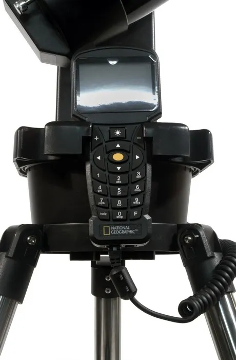 a képen:  Bresser National Geographic 90/1250 GOTO teleszkóp,  3