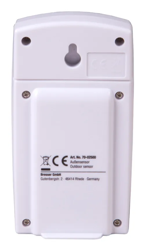 a fotón:  Bresser RC időjárás állomás, fehér,  12