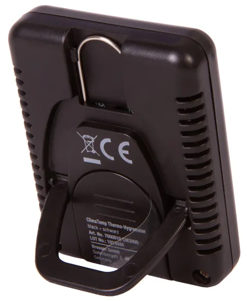 a fényképen:  Bresser Temeo higrométer 3 egységes készlet, fekete,  5