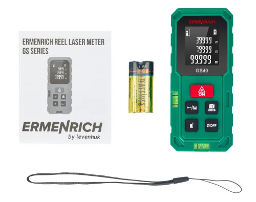 a képen:  Ermenrich Reel PLUS GS40 lézeres mérő,  2