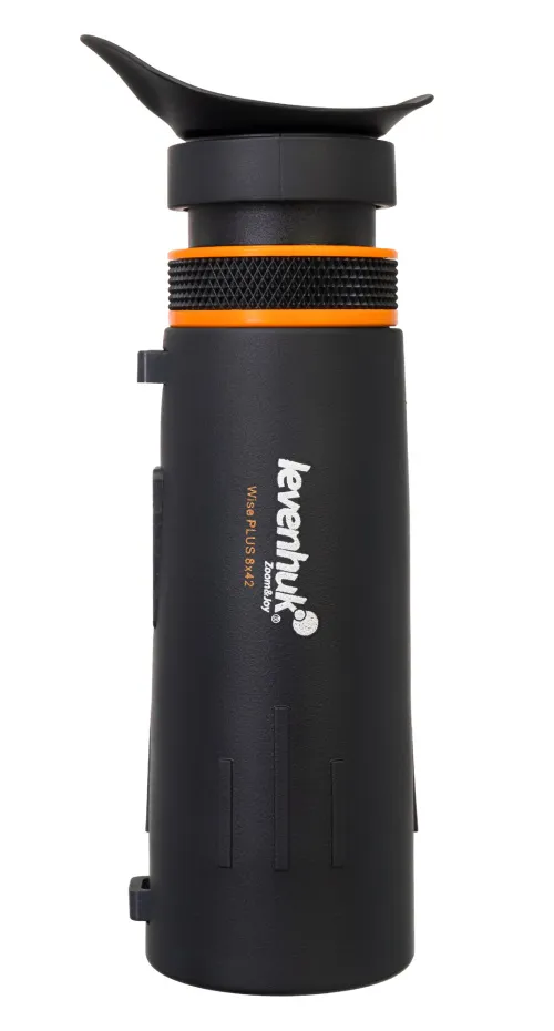 a fényképen:  Levenhuk Wise PLUS 8x42 egyszemlencsés távcső,  5