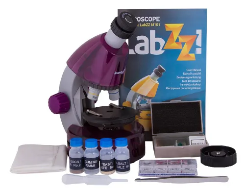 a képen:  Levenhuk LabZZ M101 mikroszkóp,  11