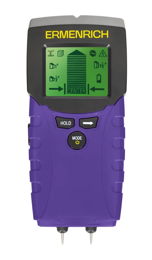 a képen:  Ermenrich Ping TM100 2-az-1-ben falszkenner és nedvességérzékelő,  2