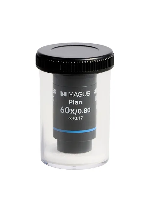 a fotón:  MAGUS 60PL60 60х/0,80 ∞/ 0,17 H 60 mm objektív,  5