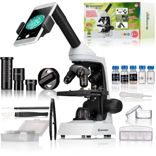 a fotón:  Bresser Junior Microscope with Magnification 40x-2000x,  2