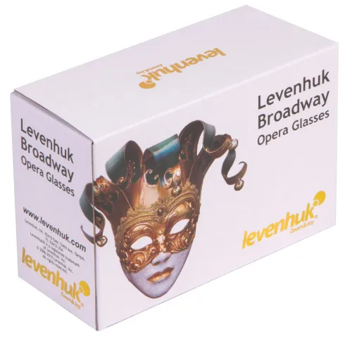 a fényképen:  Levenhuk Broadway 325F színházi látcső (LED-fénnyel és lánccal),  16