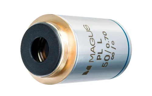 a fényképen:  MAGUS 50PLL 50х/0,70 Plan H SzM 3,68 mm objektív,  4