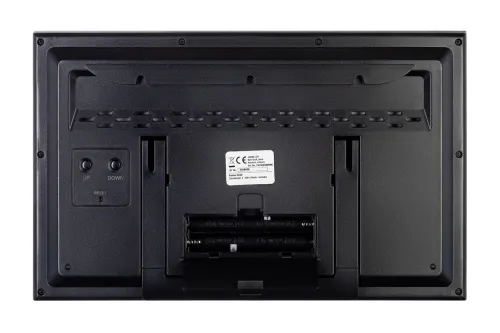 a fényképen:  Bresser MyTime Jumbo LCD falióra,  8