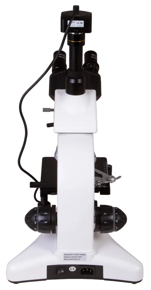 a fényképen:  Levenhuk MED D25T digitális trinokuláris mikroszkóp,  7