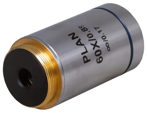 a fotón:  Levenhuk MED 60x végtelen-plan-akromatikus objektív,  3