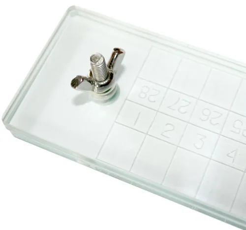 a fényképen:  Levenhuk CR10 üvegkompresszor trichina vizsgálathoz,  6