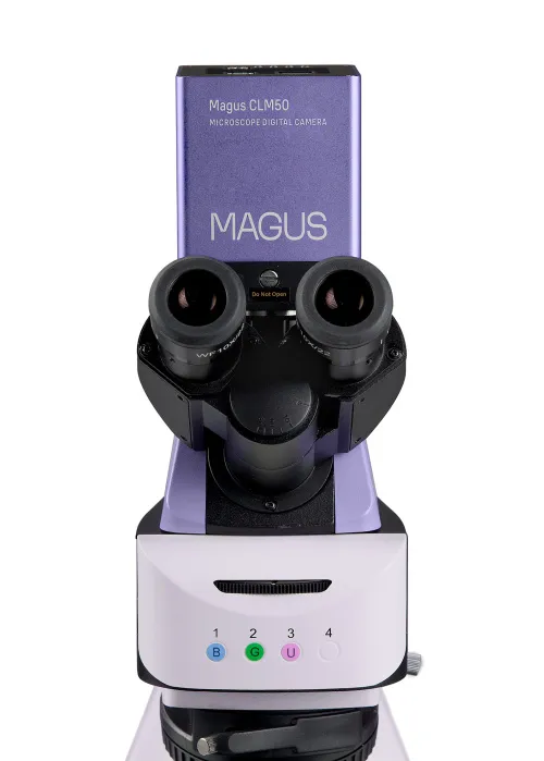 a képen:  MAGUS Lum D460L fluoreszcens digitális mikroszkóp,  10
