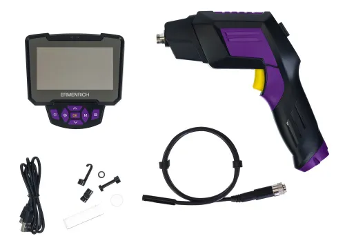 a fényképen:  Ermenrich Seek VE60 ipari endoszkóp,  2