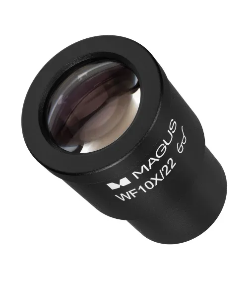 a fényképen:  MAGUS MES10 10х/22 mm (D 30 mm) szemlencse skálával,  2