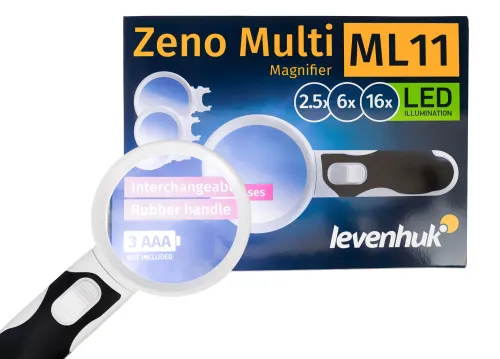 a fényképen:  Levenhuk Zeno Multi ML11 nagyító,  9