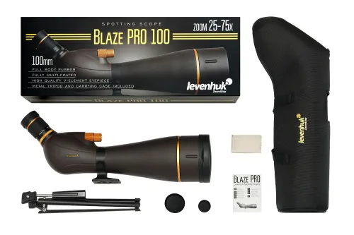 a fényképen:  Levenhuk Blaze PRO 100 figyelőtávcső,  5