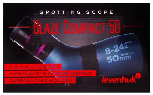 a képen:  Levenhuk Blaze Compact 50 figyelőtávcső,  18
