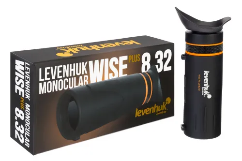 a képen:  Levenhuk Wise PLUS 8x32 egyszemlencsés távcső,  9