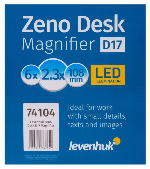a fotón:  Levenhuk Zeno Desk D17 nagyító,  13