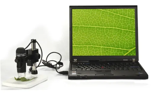 a fényképen:  Levenhuk DTX 90 digitális mikroszkóp,  12