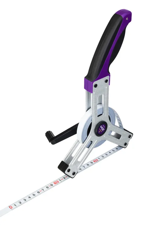 a képen:  Ermenrich Reel SX20 földmérő mérőszalag,  5