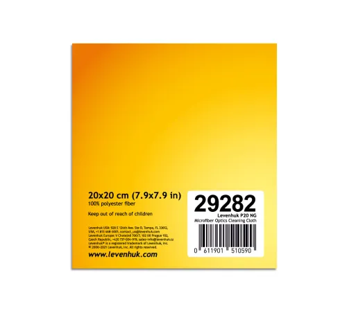 a fényképen:  Levenhuk tisztítókendő optikai elemekhez,  3