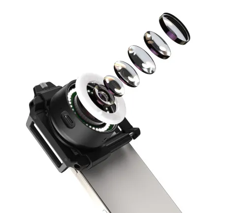 a fényképen:  Levenhuk Kelvin TMC20 LED-es mikroszkóp okostelefonhoz,  4