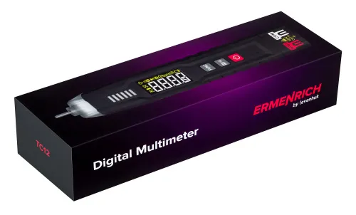 a fényképen:  Ermenrich Zing TC12 digitális multiméter,  7