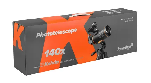 a fényképen:  Levenhuk Kelvin Nova PLUS MAK 70/750 fotóteleszkóp,  19