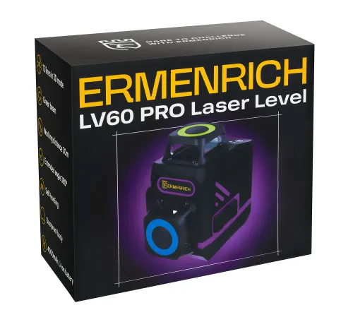 a képen:  Ermenrich PRO LV60 lézeres szintező,  10