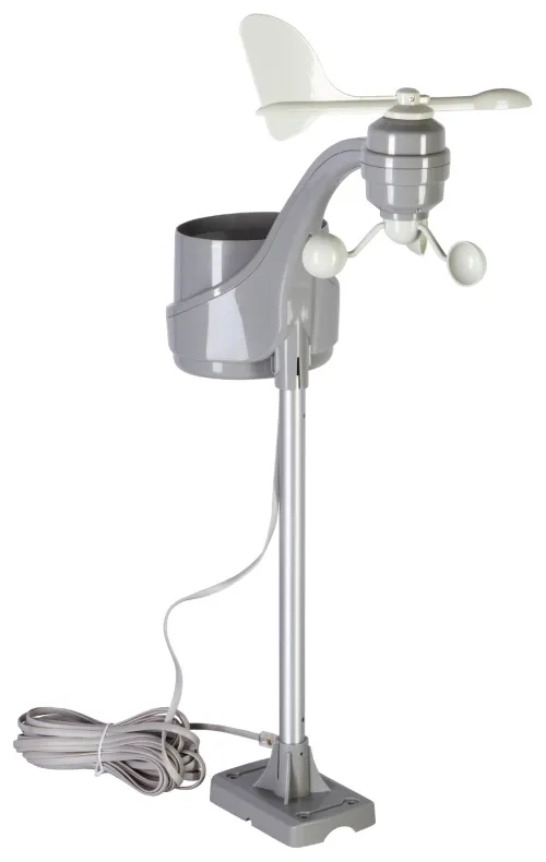 a fényképen:  Bresser ClimaTemp XXL időjárás állomás,  9