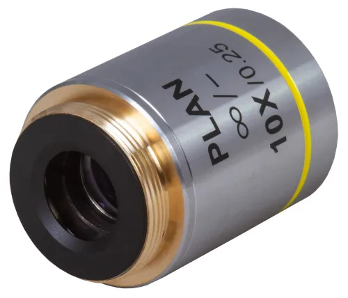 a fotón:  Levenhuk MED 10x végtelen-plan-akromatikus objektív,  3