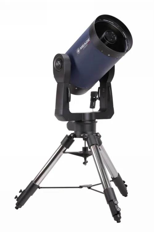 a képen:  Meade LX200 14"-os F/10 ACF teleszkóp óriás, terepen használható háromlábú állvánnyal,  6