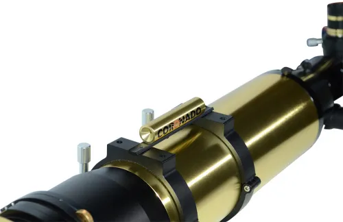 a fényképen:  Coronado SolarMax III 90 mm Double Stack napteleszkóp RichView rendszerrel és BF30 szűrővel,  8