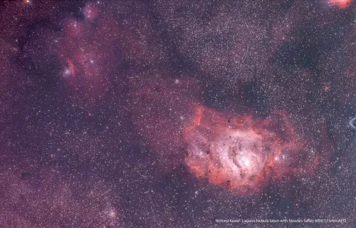 a fényképen:  Meade 6000 sorozatú 115 mm-es ED háromszoros APO refraktor OTA,  12