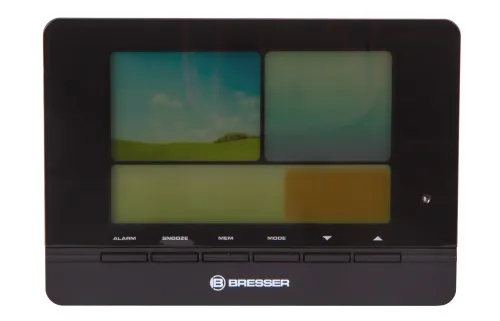 a fényképen:  Bresser MeteoTrend Colour RC időjárás-állomás, fekete,  4