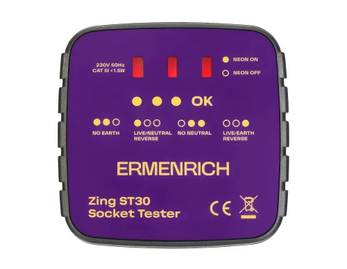 a fotón:  Ermenrich Zing ST30 aljzat-tesztelő,  2